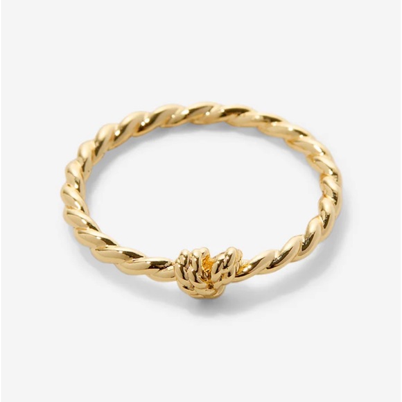 Bryan Anthony all in ring. Nickel free, 14k gold plated. Size 9 - Picture 4 of 5